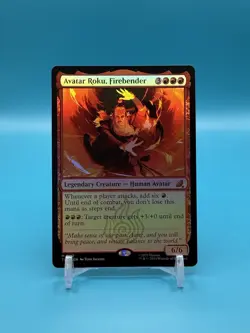 Avatar Roku, Firebender - FOIL - Avatar: The Last Airbender - Image 1