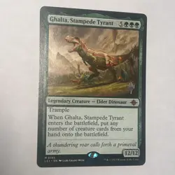 ~ Ghalta, Stampede Tyrant ~ NM ~ Promo Pack: The Lost Caverns of Ixalan ~ MTG ~ - Image 1