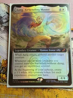 Aang, Airbending Master - Extended Art Foil- Avatar: The Last Airbender - TLE M - Image 2