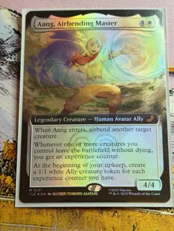 Aang, Airbending Master - Extended Art Foil- Avatar: The Last Airbender - TLE M - Image 5
