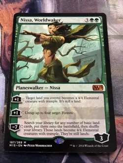 Nissa, Worldwaker Core Set 2015 (M15) Regular - Image 1