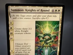 Summon: Knights of Round - MTG Final Fantasy FIN 0036 Mythic - NM - Image 2