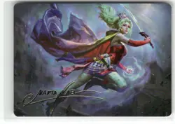 Terra, Herald of Hope Gold-Stamped Art Card 20/53 - FINAL FANTASY MTG - Image 1
