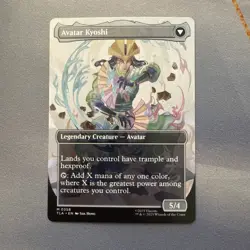 The Legend of Kyoshi MINT Borderless 358 Avatar TLA MTG Mythic Saga Unplayed NM - Image 2