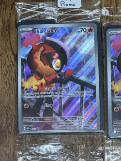 Factory Sealed Pokemon ETB Promo X(6) Card Lot Charcadet, Magneton, Alakazam - Image 2