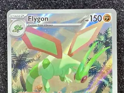Flygon (101/094) IR~ Mint/NM [Phantasmal Flames 2025] Full-Art Holo Pokemon TCG - Image 2