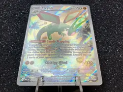 Flygon (101/094) IR~ Mint/NM [Phantasmal Flames 2025] Full-Art Holo Pokemon TCG - Image 4