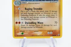 Pokemon Whiscash 28/107 EX Deoxys Reverse Holo Stamped - LP - Image 3