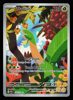 Tropius 195/193 Illustration Rare Paldea Evolved Pokemon Card - Image 1