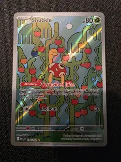Pokemon TCG Shuckle 136/132 Mega Evolution Illustration Rare *Near Mint* - Image 1