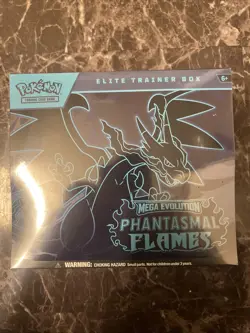 Pokemon Mega Evolution Phantasmal Flames Elite Trainer Box ETB Sealed - Image 1