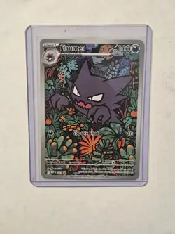 Haunter 027 Black Star Promo Illustration Rare NM - Pokemon Mega Battle Deck - Image 3