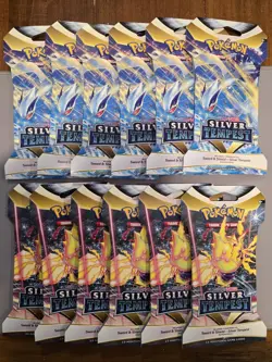Pokemon Silver Tempest Sleeved Booster Packs X12 - Image 1