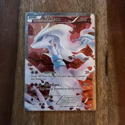 Reshiram RC22/RC25 Legendary Treasures Ultra Rare Full Art Holo HP Pokemon TCG - Image 2