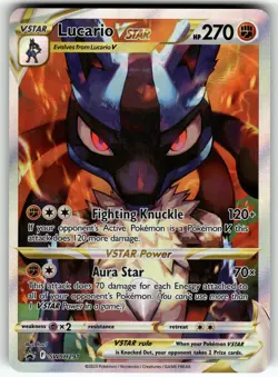 Lucario VSTAR - SWSH291 SWSH: Sword & Shield Promo Cards NM Pokemon Card TCG - Image 1