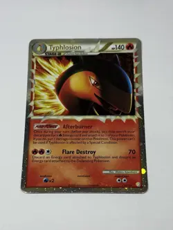 Pokemon Card TCG Typhlosion Prime Heartgold Soulsilver 110/123 Holo Rare Prime - Image 1