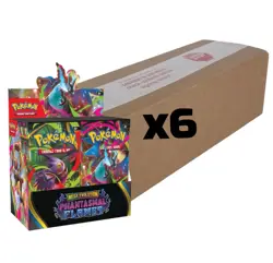 Pokemon Mega Evolution Phantasmal Flames Booster 6 Box Case Factory Sealed - Image 1