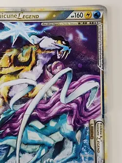 ULTRA RARE Raikou &Suicune Legend Set 92/95 93 Pokemon Holo HGSS Unleashed LP - Image 4