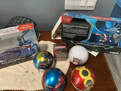 Lot Of 4 Pokemon Pokeballs New Unopened Sealed, Shrouded Fable Booster Box - Image 1