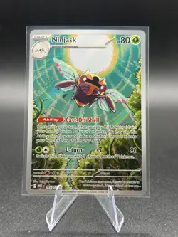 Pokemon TCG Ninjask Mega Evolutions 137/132 Illustration Rare NM Card - Image 1