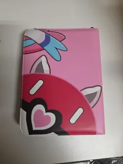Pink And Red For Pokemon Trading Card Collectors Binder - Image 1