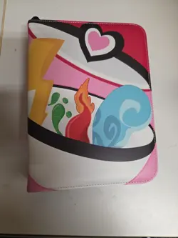 Pink And Red For Pokemon Trading Card Collectors Binder - Image 2