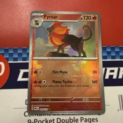 Pyroar [Master Ball] - 016/131 - Pokemon Prismatic Evolutions Reverse Holo NM - Image 1