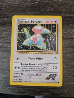 Sabrina's Porygon 98/132 Pokemon 2000 Gym Challenge - Image 1
