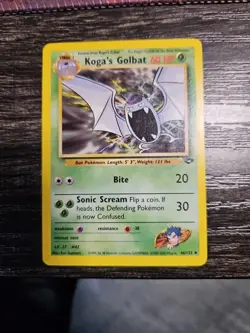 Pokemon TCG Koga's Golbat Gym Challenge 46/132 Regular Unlimited Uncommon LP+ - Image 1