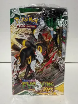 NEW & SEALED Pokemon Sword & Shield Evolving Skies Booster Box - Image 4