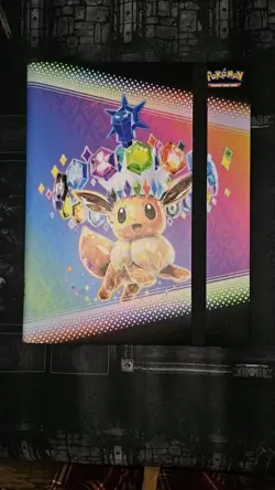 POKEMON PRISMATIC EVOLUTIONS COLLECTOR BINDER. (Only Binder, No Packs) NEW - Image 1