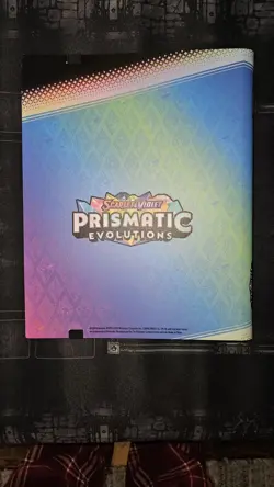 POKEMON PRISMATIC EVOLUTIONS COLLECTOR BINDER. (Only Binder, No Packs) NEW - Image 2