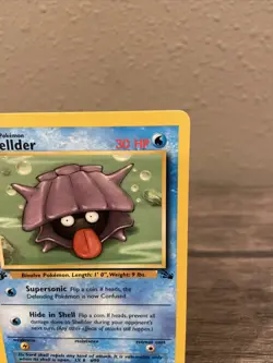 Pokemon TCG Shellder Fossil 54/62 Regular 1st Edition Common-LP!! - Image 3