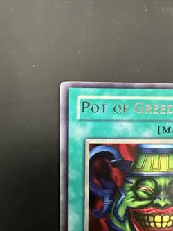 (EF) YuGiOh Pot Of Greed LOB-119 - Unlimited - Rare MINT - Image 2