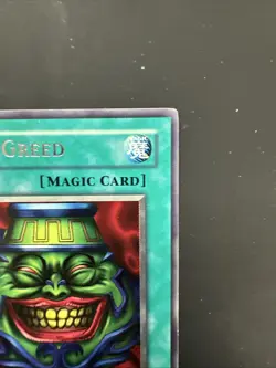 (EF) YuGiOh Pot Of Greed LOB-119 - Unlimited - Rare MINT - Image 3