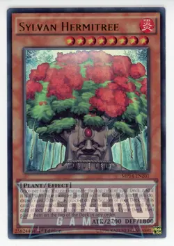 Yugioh Sylvan Hermitree MP14-EN201 Ultra Rare 1st Edition LP - Image 1