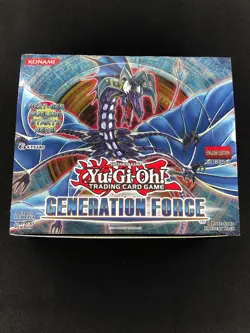 YUGIOH 2011 1ST GENERATION FORCE - USED EMPTY BOOSTER BOX - Image 1