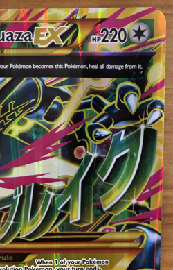 Pokemon JUMBO/Oversized Card Mega M Rayquaza EX Full Art XY 98/98 - Image 5