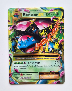 M Venusaur EX 2/108 Holo XY Evolutions Pokemon Card 2016 - Image 1