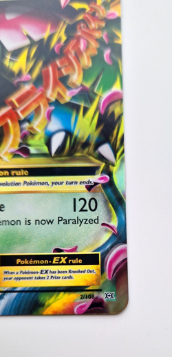 M Venusaur EX 2/108 Holo XY Evolutions Pokemon Card 2016 - Image 4