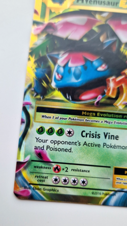 M Venusaur EX 2/108 Holo XY Evolutions Pokemon Card 2016 - Image 5
