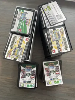 Over 1000 Pokemon TCG Code Cards Unused Bulk Lot Pokemon TCG Live - Image 1