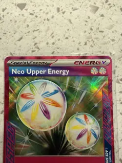 Neo Upper Energy 162/162SV05 Temporal Forces Holo Pokemon TCG Card - Image 2