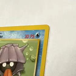Shellder 1st Edition Portuguese 54/62 Fossil Set Pokemon Card LP Vintage TCG - Image 5