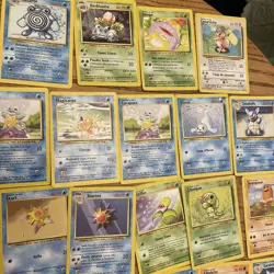 47 Vintage Pokemon Cards Bundle JOB LOT Early French Pokemon From 1999-2000 Lot1 - Image 4