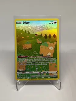 Ditto - GG22/GG70 - Pokemon Crown Zenith Galarian Gallery Holo Card NM - Image 1