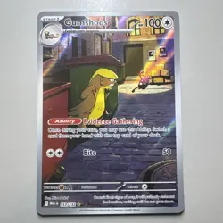 Gumshoos 153/132 Pokemon Card TCG Mega Evolutions Holo NM - Image 1