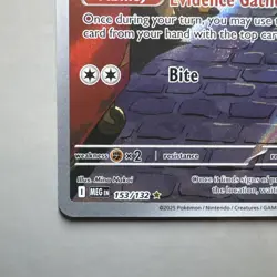 Gumshoos 153/132 Pokemon Card TCG Mega Evolutions Holo NM - Image 5