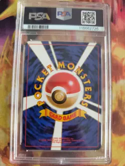 Pokemon Card Brock's Rhyhorn Rihorn Leaders Stad Japanese Gym heroes 1998 PSA 10 - Image 5