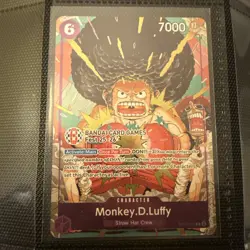 Monkey.D.Luffy (BANDAI Card Games Fest 25-26) Op07-073 One Piece Promotion Card - Image 1